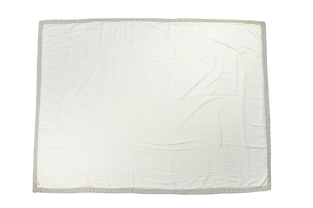Luxury Bamboo Blanket Quilt Palaka Brown
