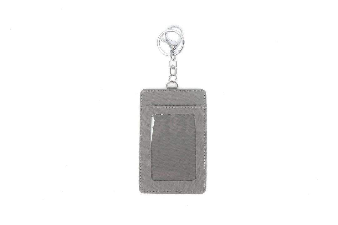 Card Case April Bird of Paradise Grey
