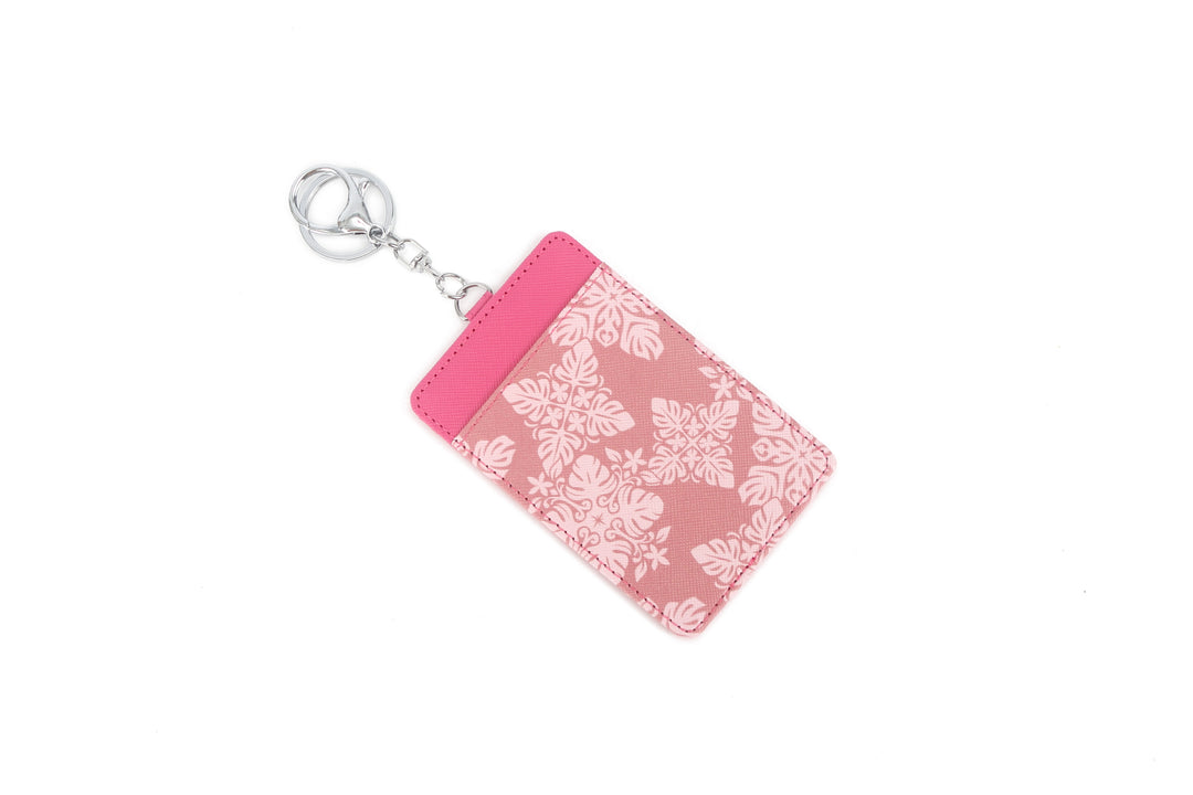 Card Case April Quilt Dusty Rose