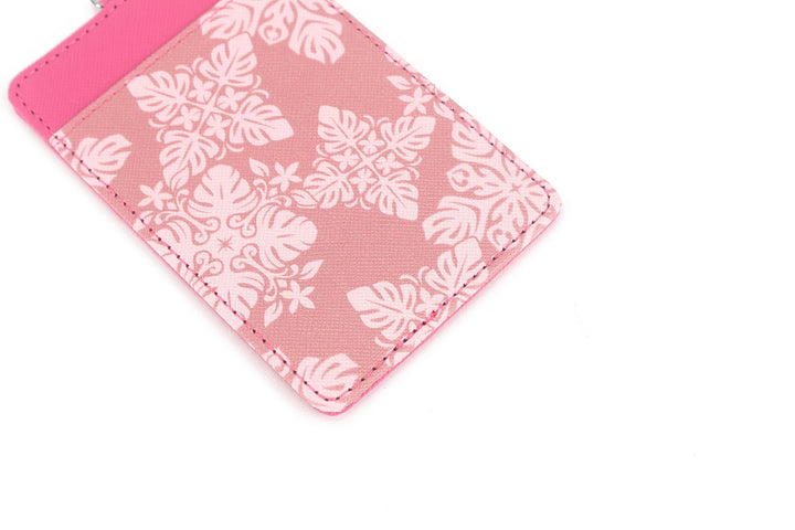 Card Case April Quilt Dusty Rose