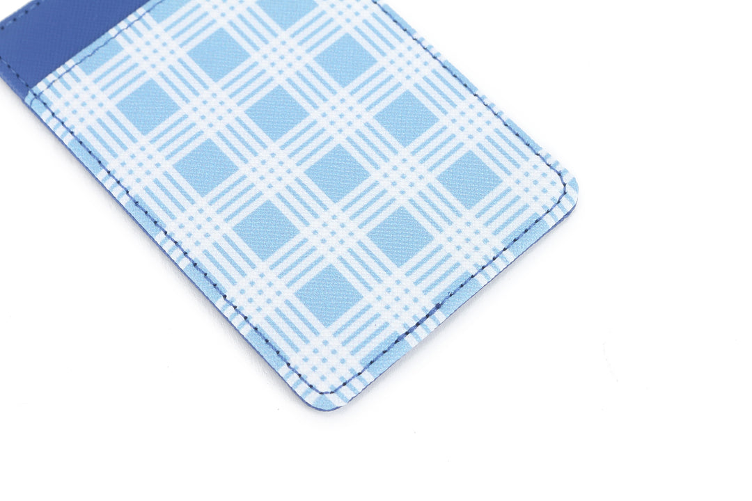 Card Case April Palaka Blue