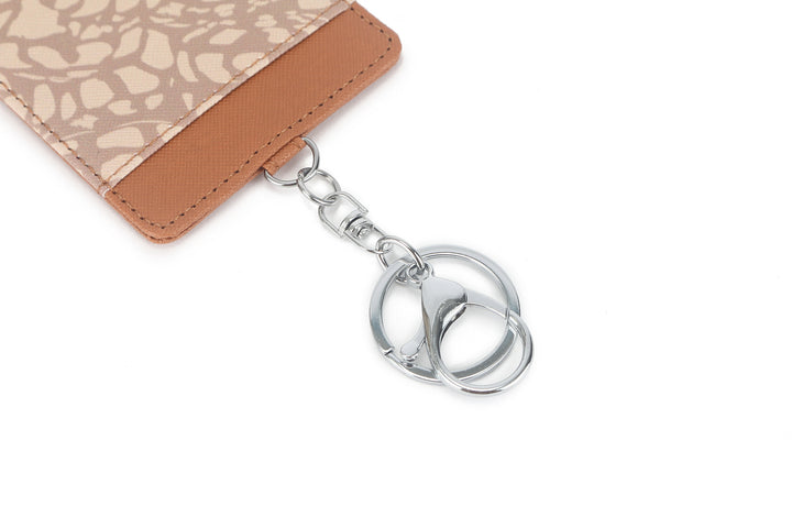 Card Case April Hebrew Shell Beige