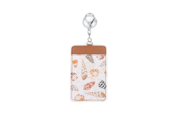 Card Case April Cone Shell White