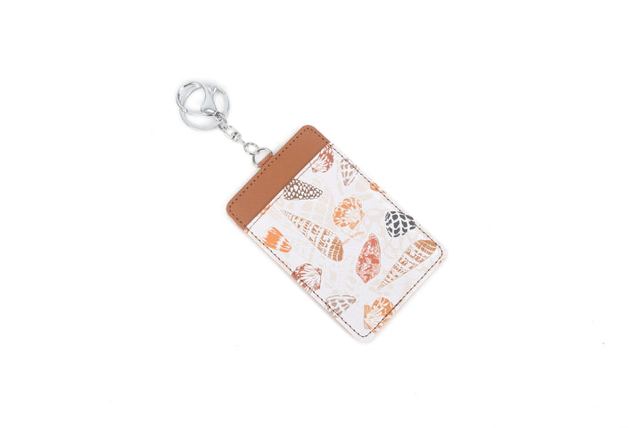 Card Case April Cone Shell White