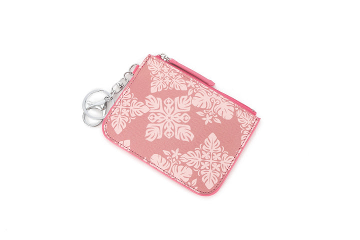 Card Case May Quilt Dusty Rose