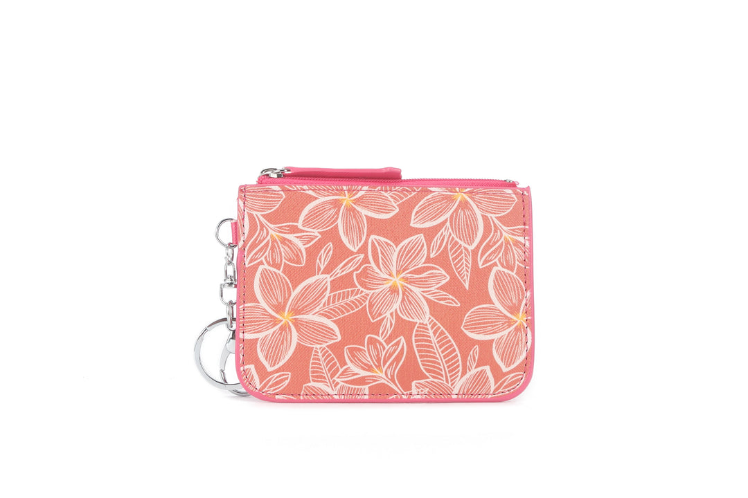 Card Case May Plumeria Pink