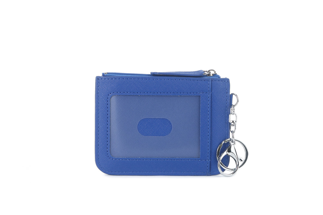 Card Case May Plumeria Blue