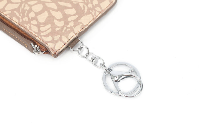 Card Case May Hebrew Shell Beige