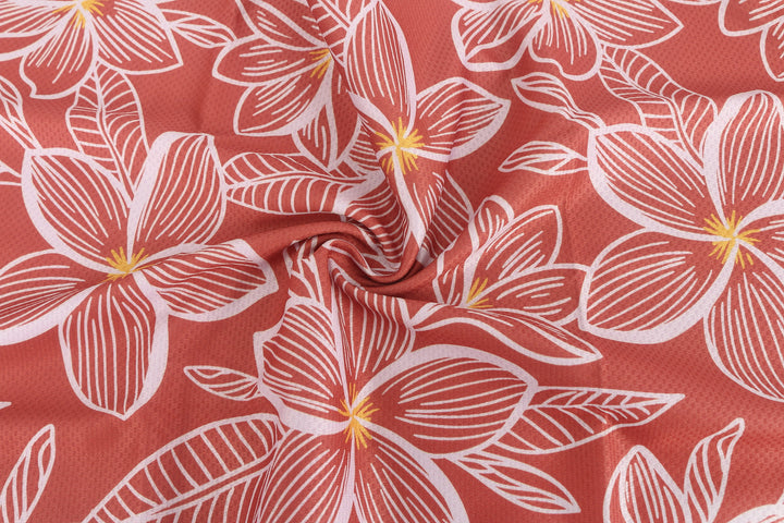 Cool Towel Plumeria Pink