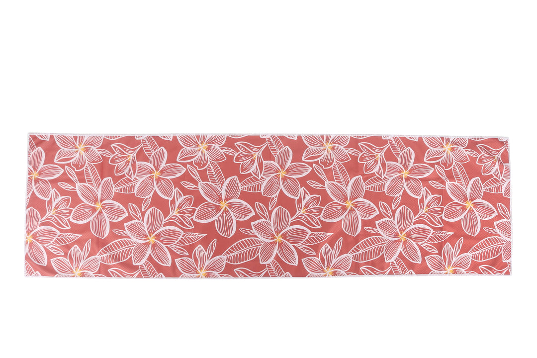 Cool Towel Plumeria Pink