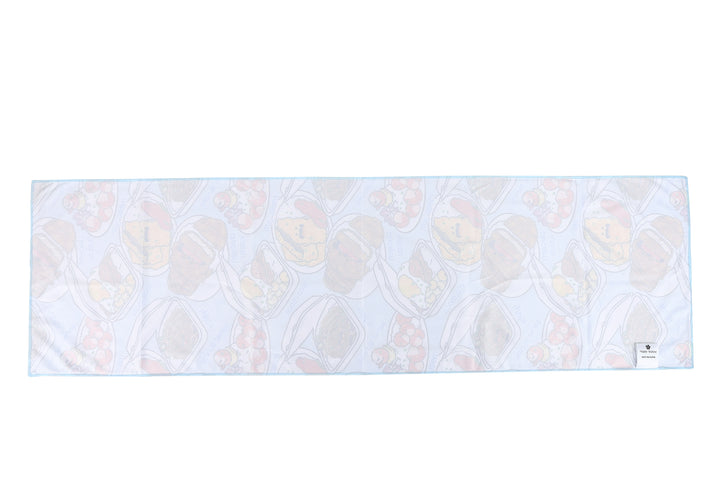 Cool Towel Plate Lunch Blue