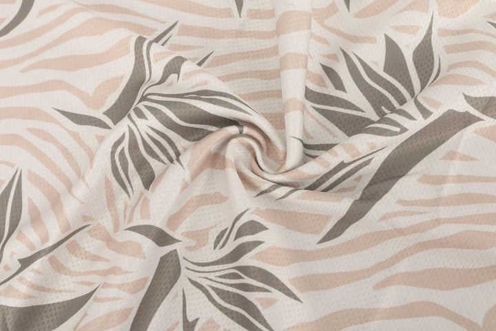 Cool Towel Bird of Paradise Zebra Beige