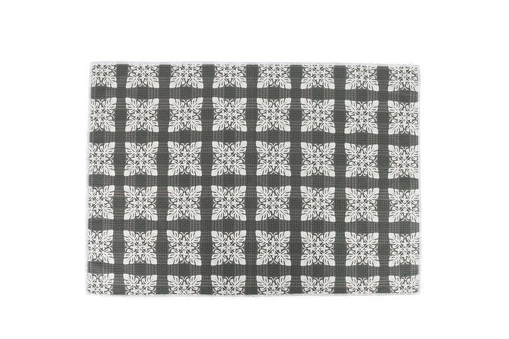 Multi-Purpose Waffle Kitchen Towel Palaka Quilt Brown
