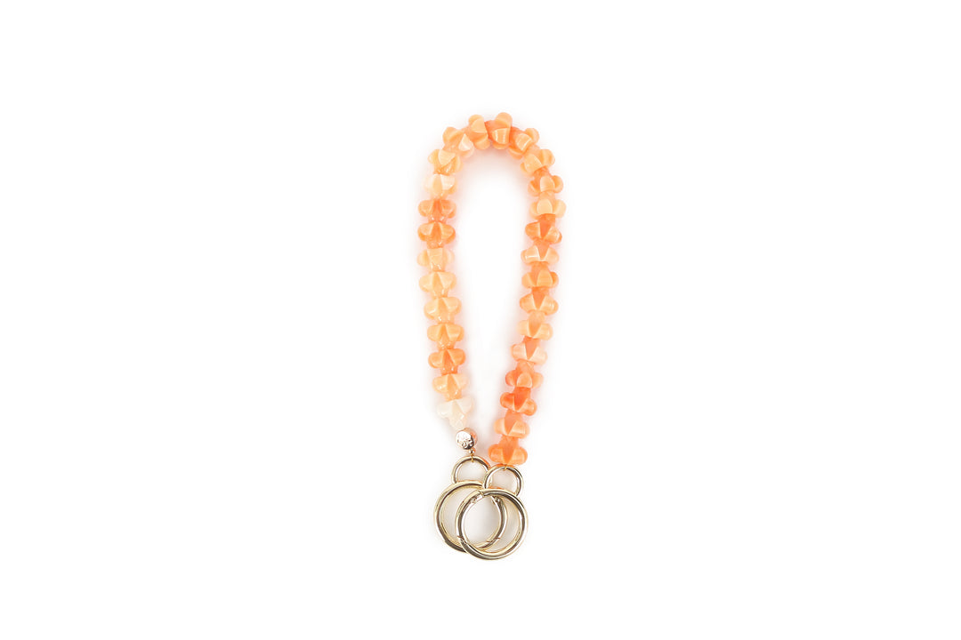 Lei Deco Charm 1-std Orange Puakenkeni