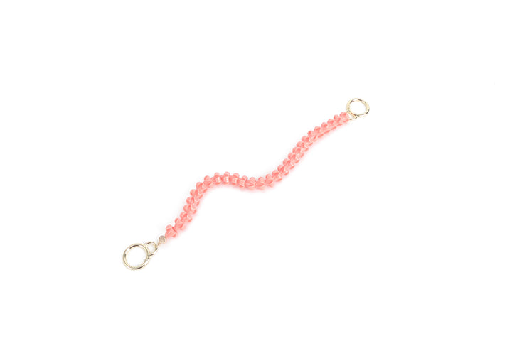 Lei Deco Charm 1-std Peach Puakenikeni