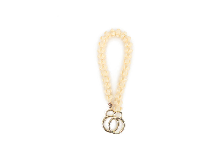 Lei Deco Charm 2 Strand Crownflower Green &amp; White