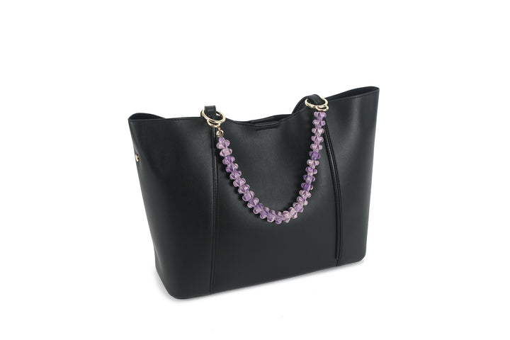 Lei Deco Charm 1-std Purple Puakenikeni