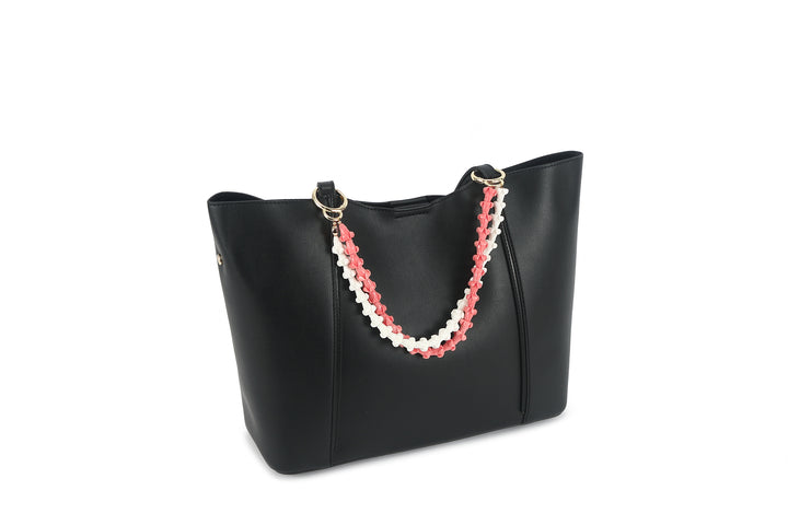 Lei Deco Charm 2-std White Pink Puakenikeni
