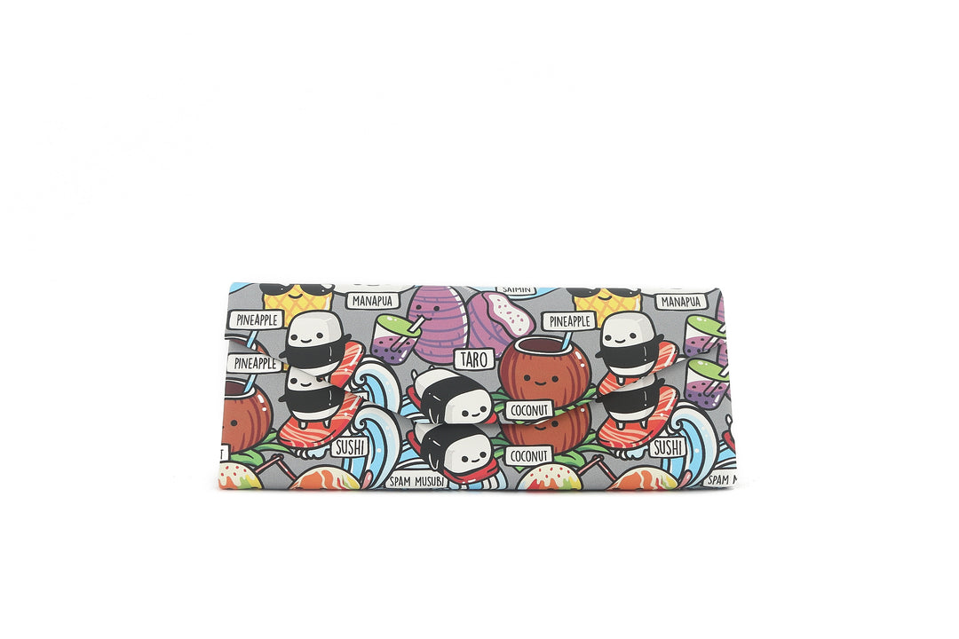 Glass Case Foldable Craving Hawaii Grey