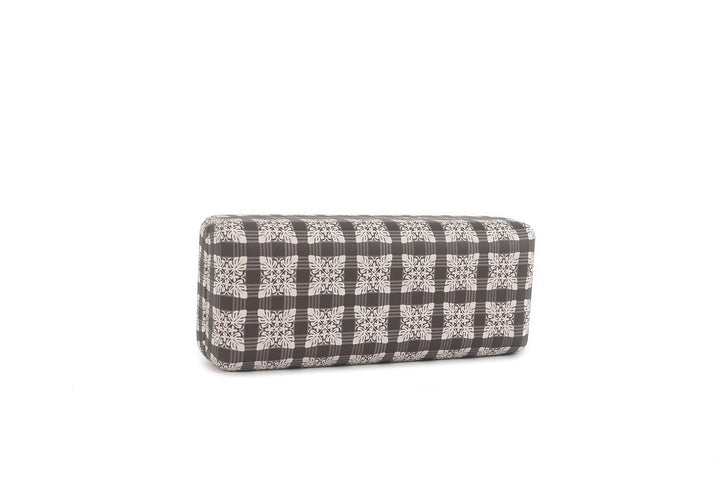 Glass Case Box Palaka Quilt Brown