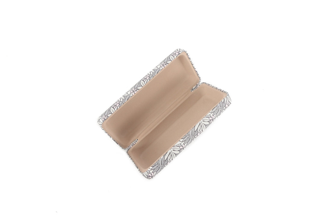 Glass Case Box Lehua Grey