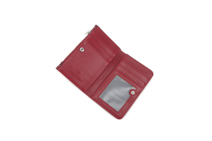 Wallet Joanne Anthurium Embossed Brown-Red