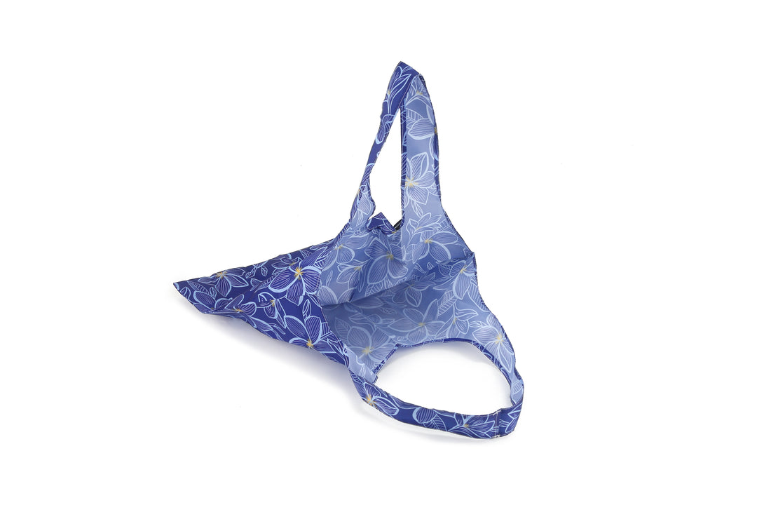 Foldable Bag Jake Plumeria Blue