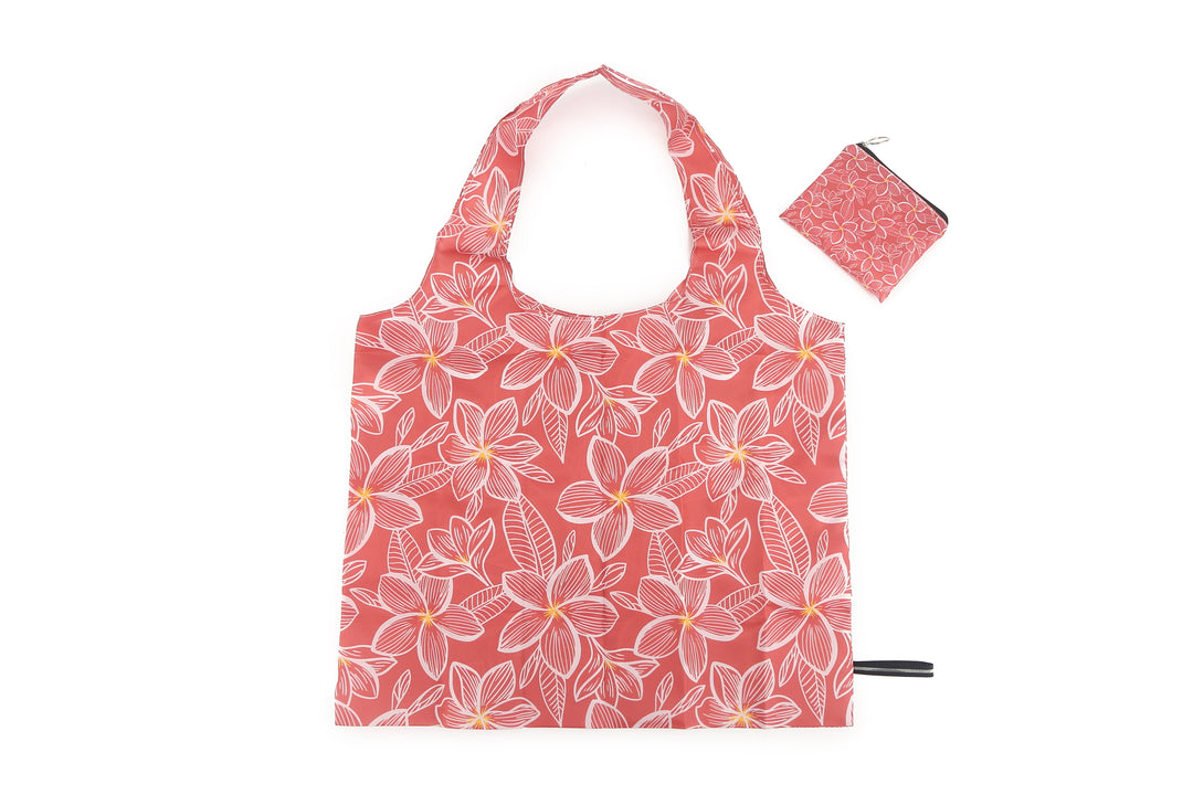 Foldable Bag Jake Plumeria Pink