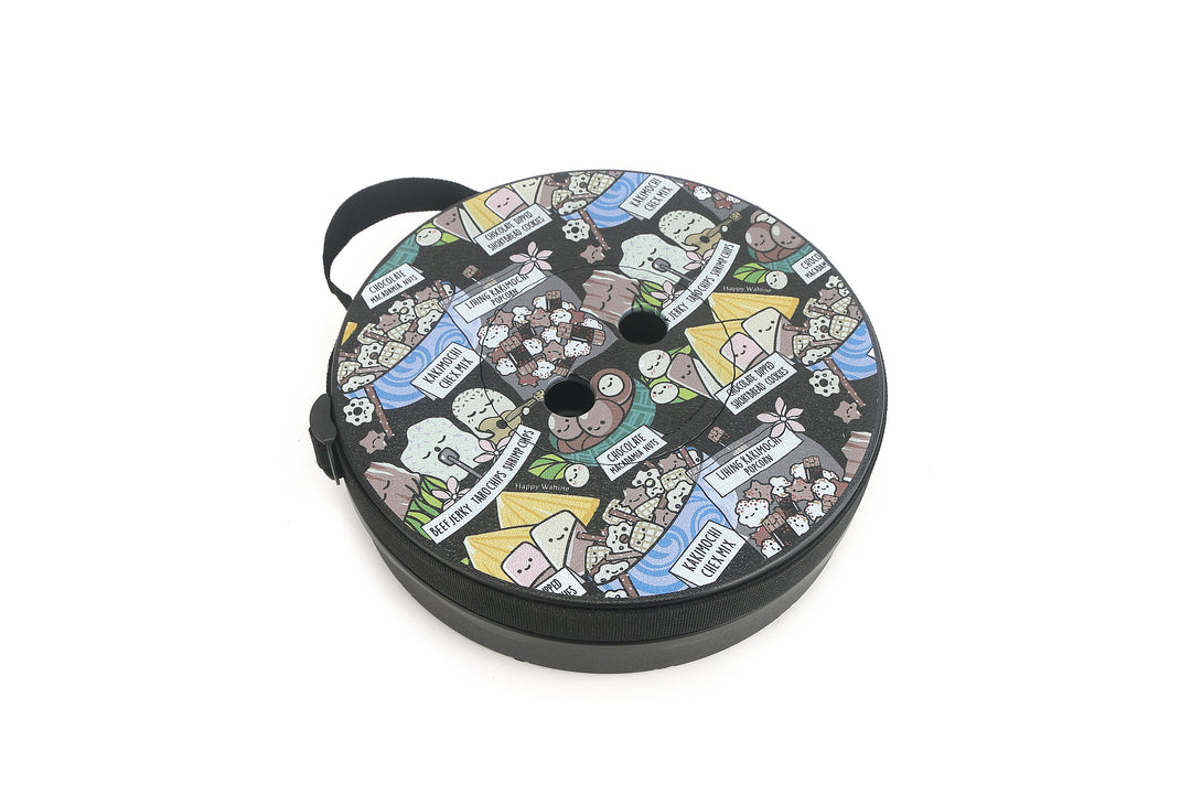 Telescopic Chair Local Snacks Black