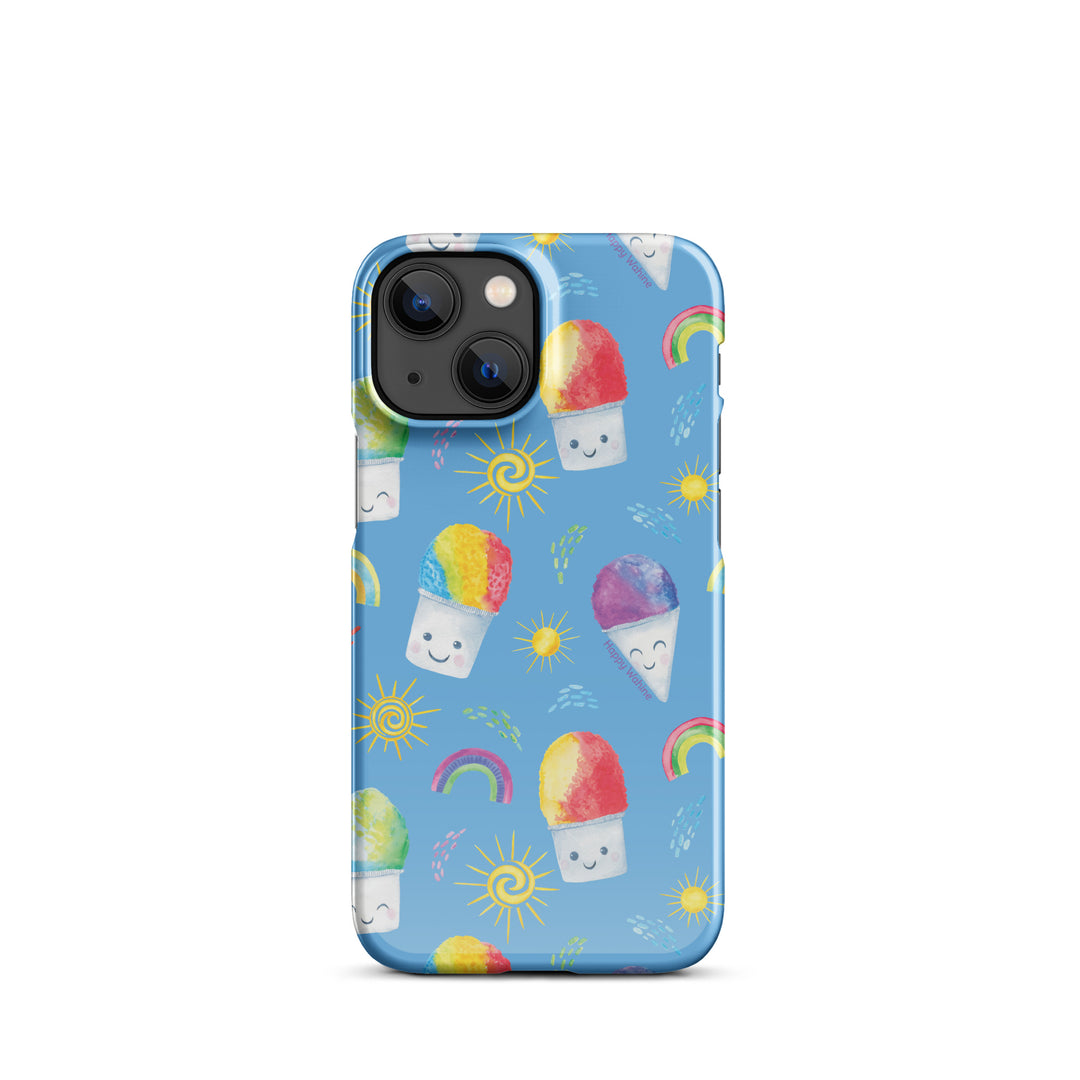 Snap case for iPhone® Shave Ice Blue