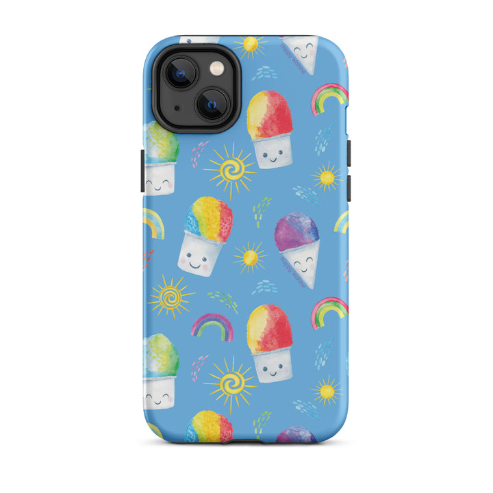 Tough Case for iPhone® Shave Ice Blue