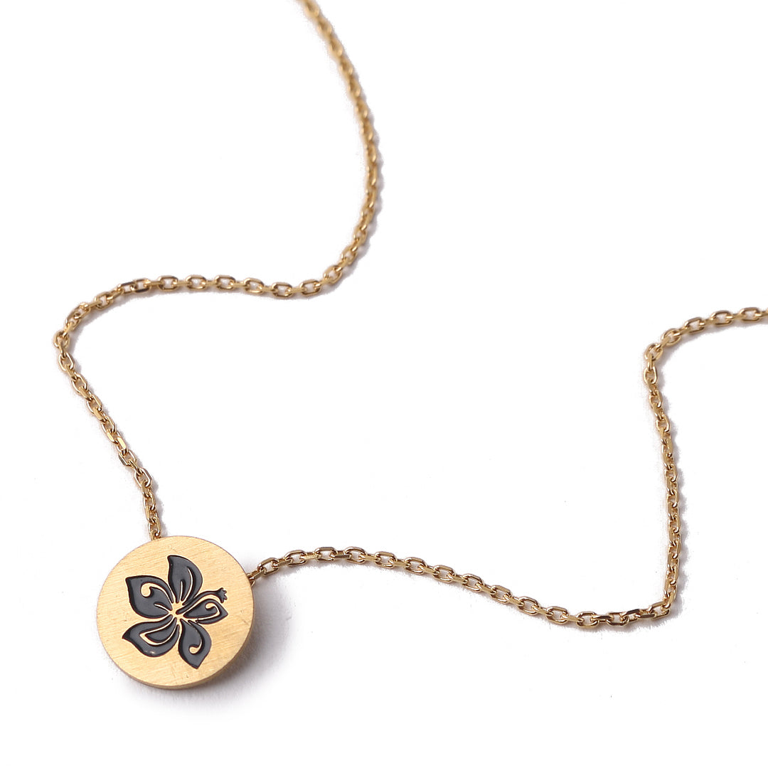 Necklace Aloha Hibiscus Gold