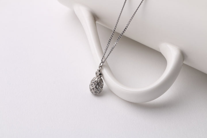 Necklace Aloha Pineapple Silver
