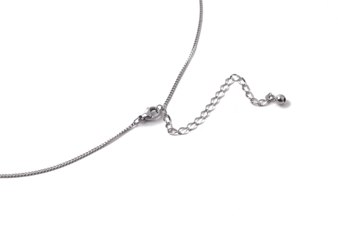 Necklace Aloha Pineapple Silver