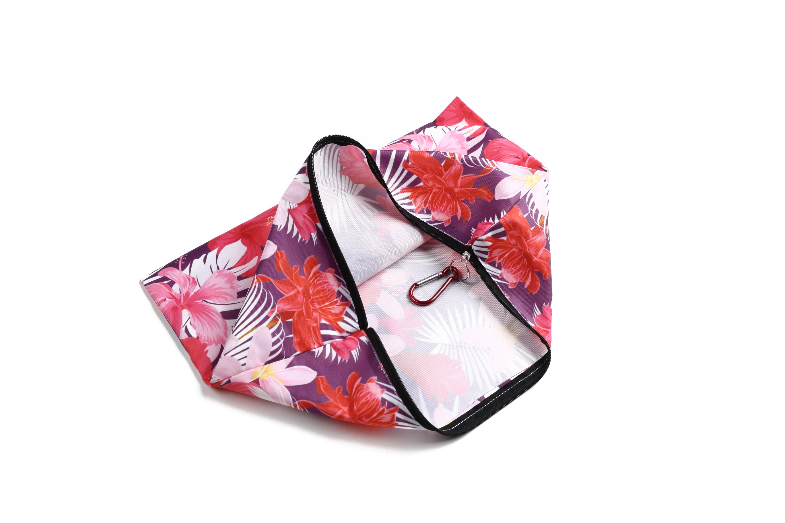 Pouch Set Everyday Hawaii Hibiscus Pink 3-piece