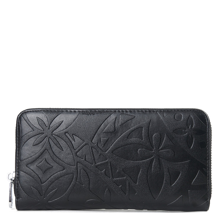 Wallet Kaylee Tapa Embossed Black