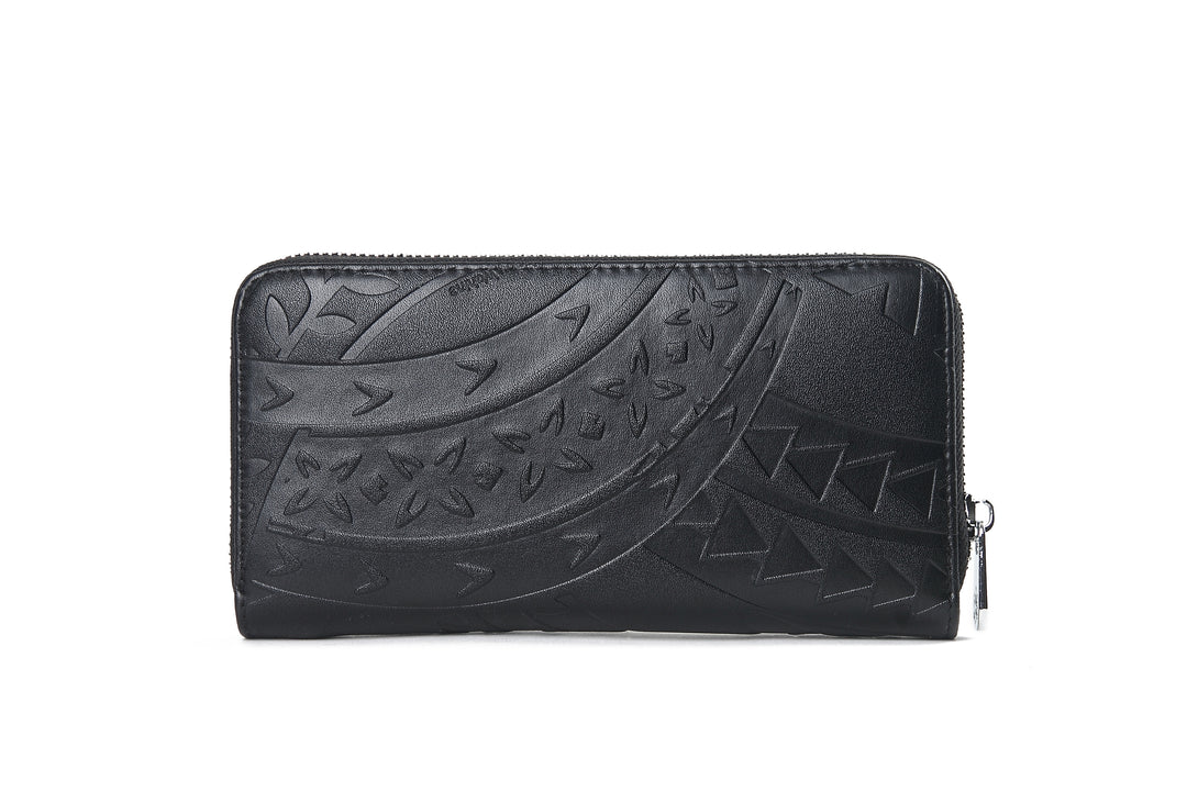 Wallet Kaylee Tapa Embossed Black
