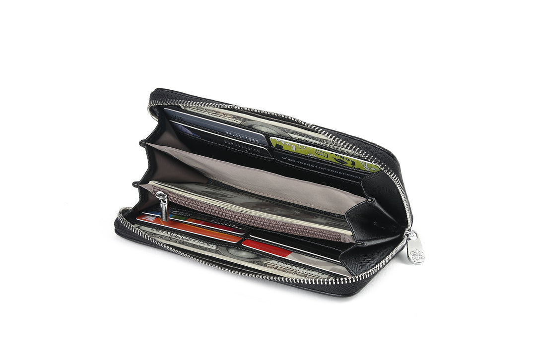 Wallet Kaylee Tapa Embossed Black