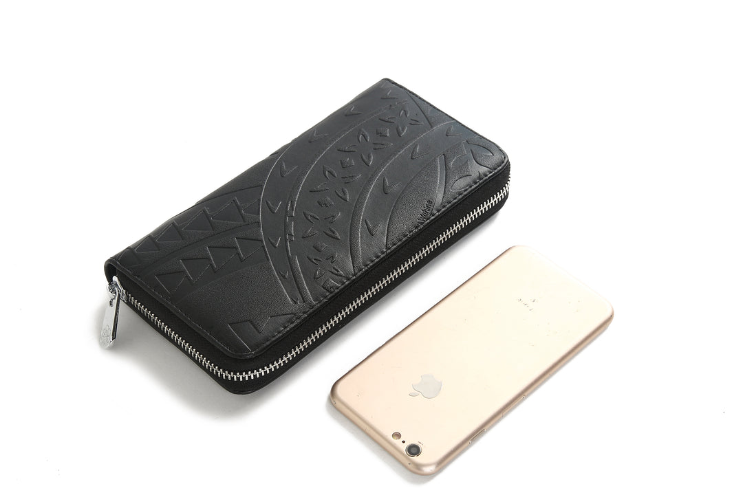 Wallet Kaylee Tapa Embossed Black