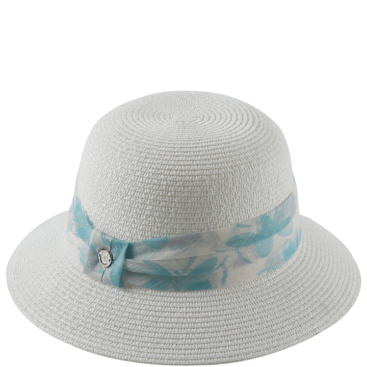 Hat Round Daffodil White