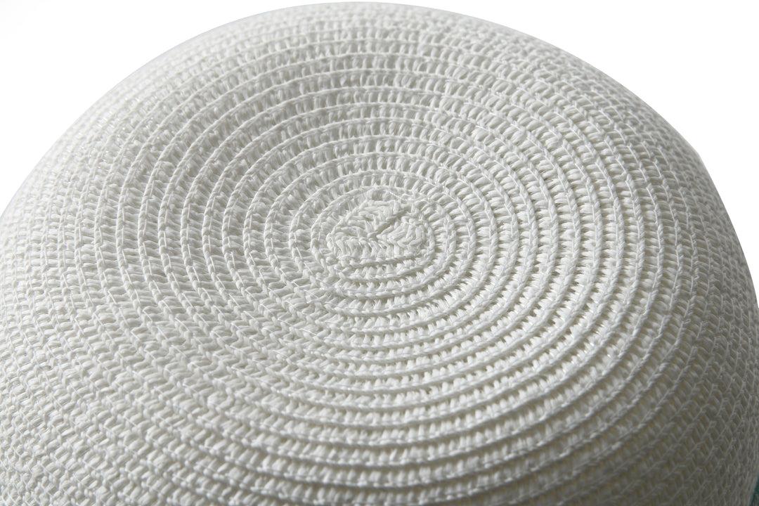 Hat Round Daffodil White