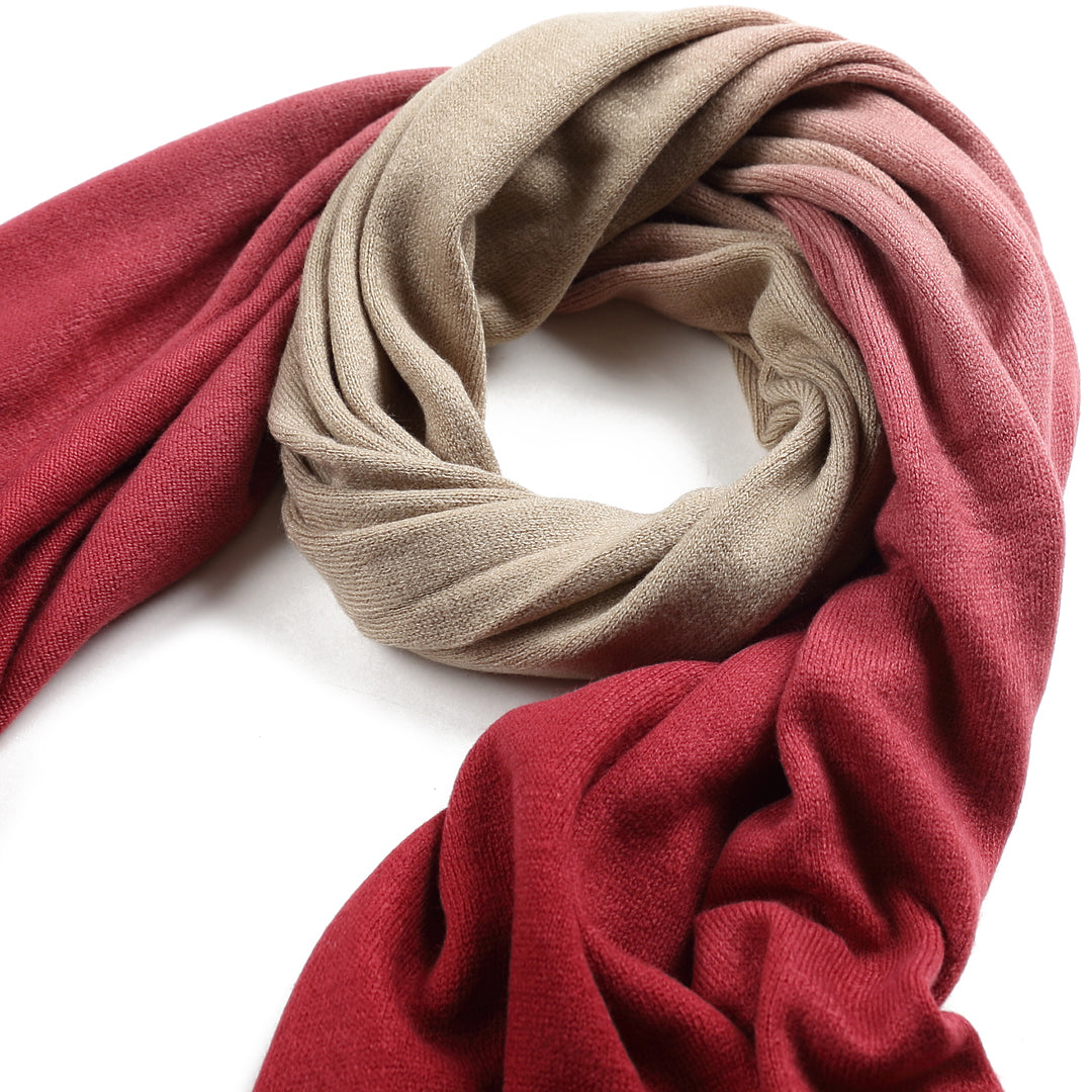 Magic Shawl Red/Brown