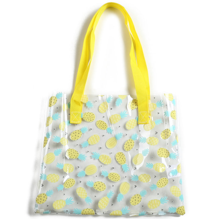 Clear Tote Everyday Hawaii Pineapple Yellow