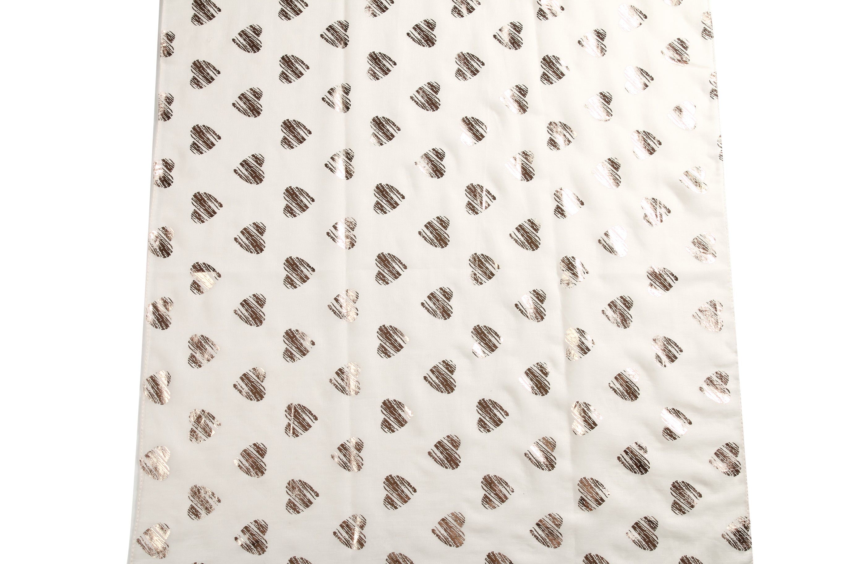 Scarf Danielle Rose Gold Heart Beige