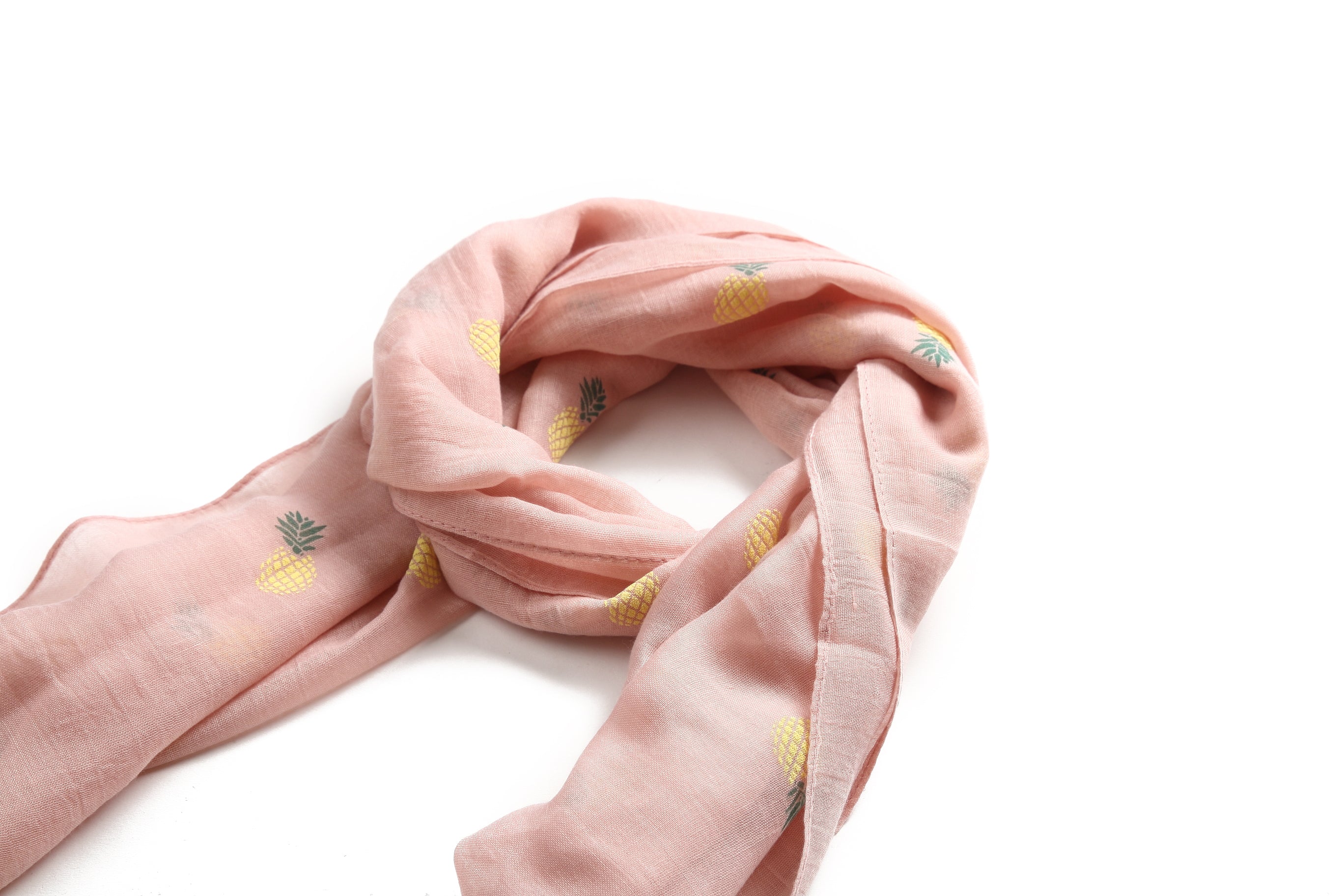 Scarf Danielle Textured Pineapple Pink