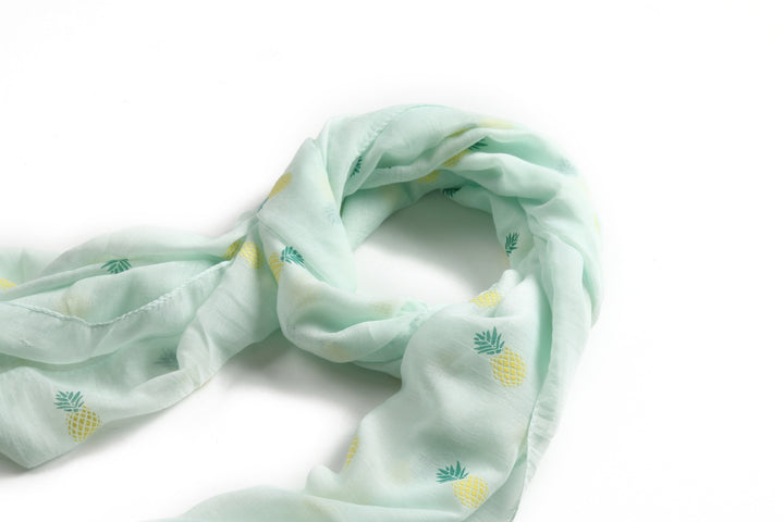 Scarf Danielle Textured Pineapple Mint