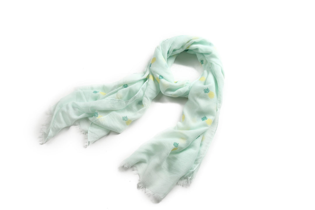 Scarf Danielle Textured Pineapple Mint