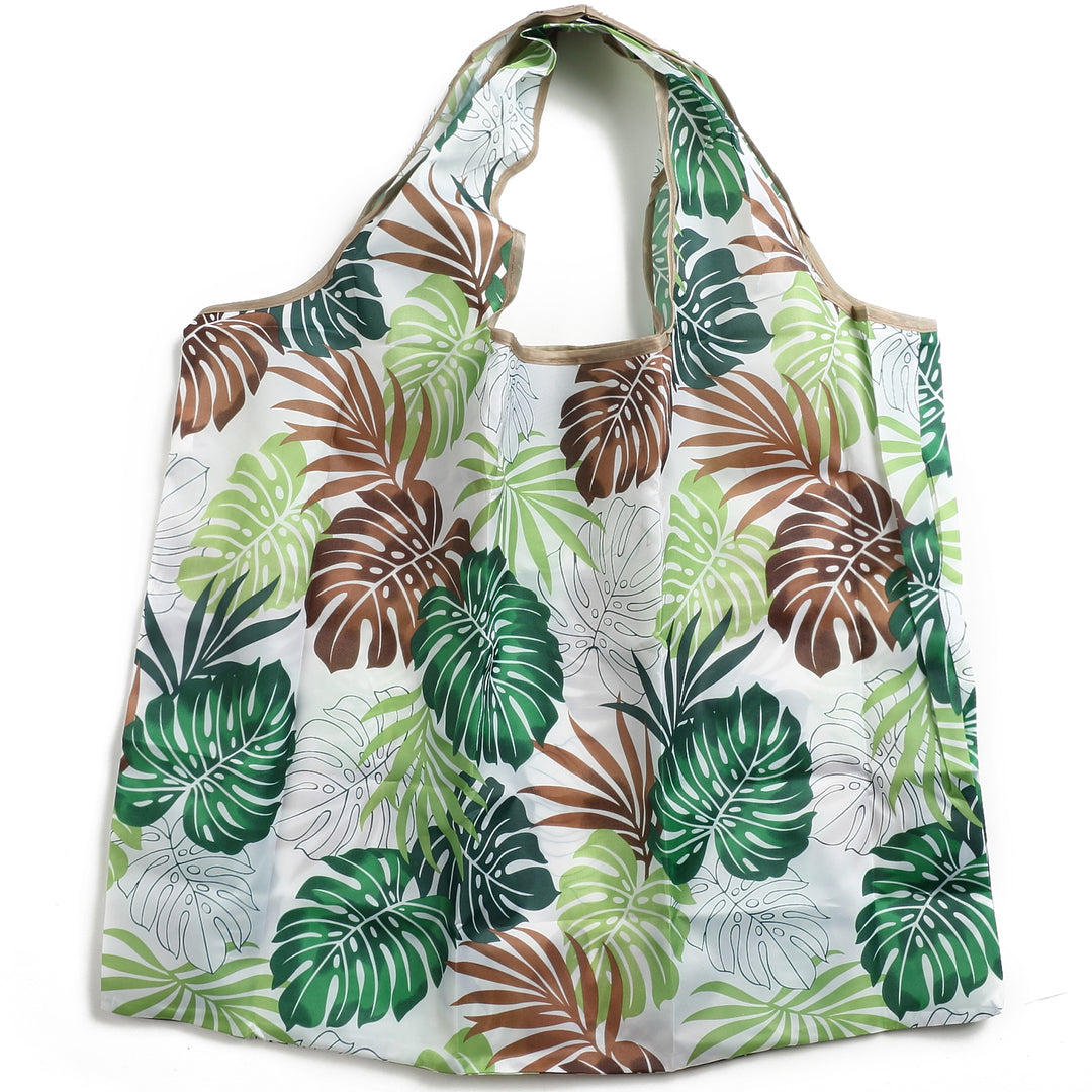 Foldable Bag Jackie Monstera White – Happy Wahine