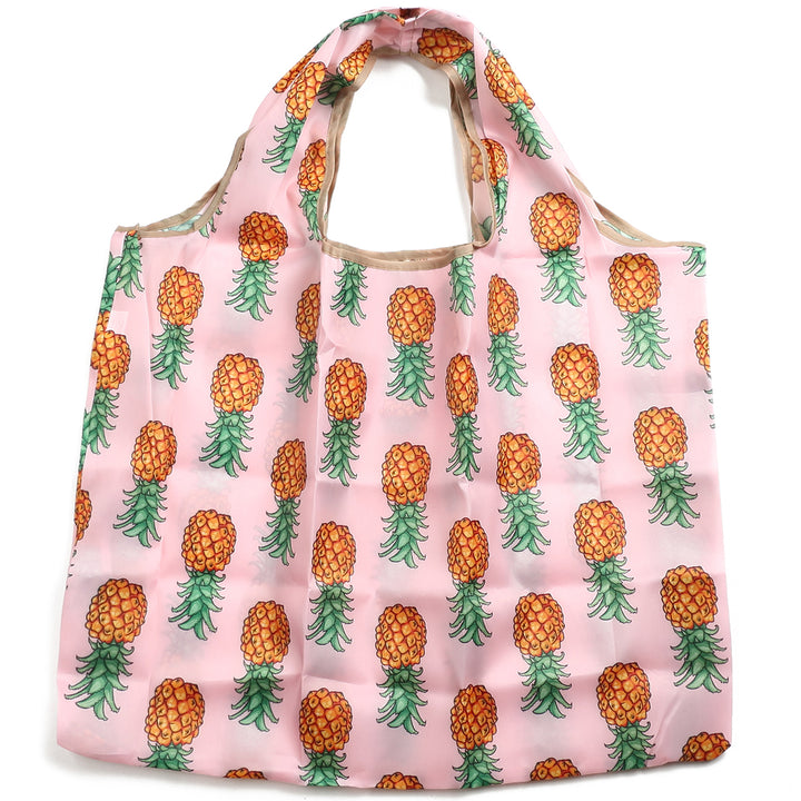 Foldable Bag Jackie Pineapple Pink