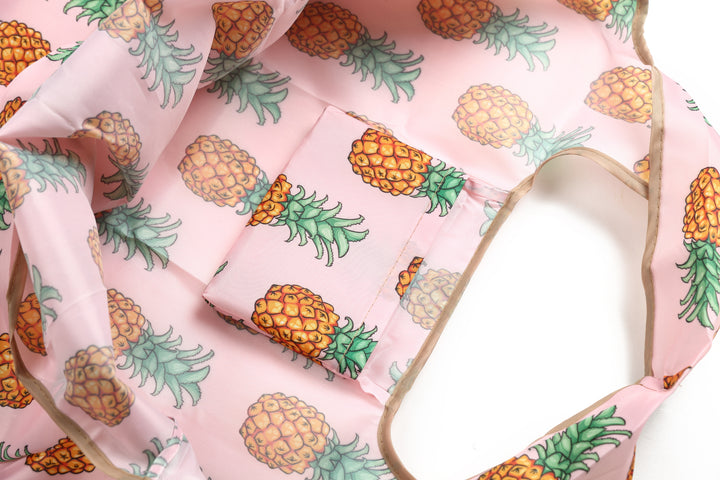 Foldable Bag Jackie Pineapple Pink